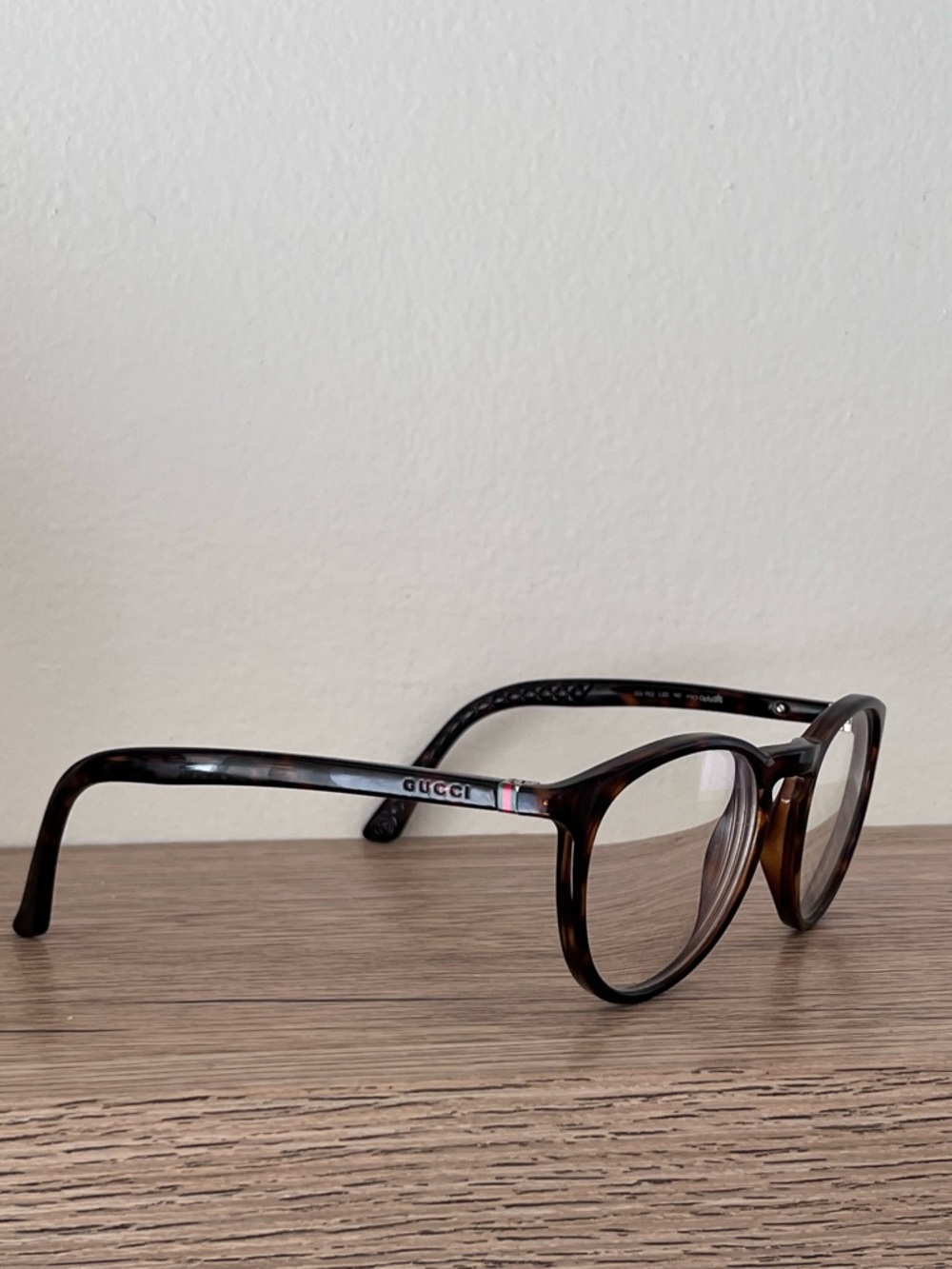 Gucci Tortoiseshell Round Prescription Glasses (no case) GG1152 GG/1152 - Picture 9 of 12